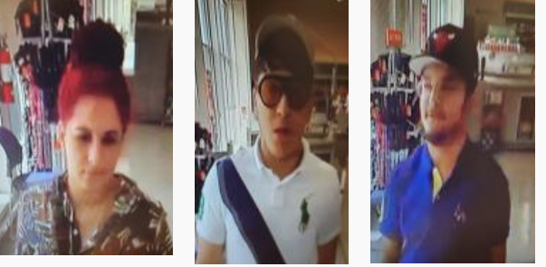 3 Wanted For Theft of $1000 in cologne and perfume