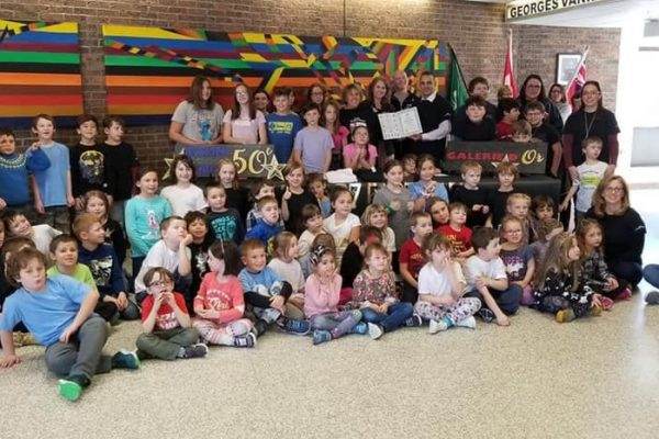 50th anniversary art gallery brings the school community together