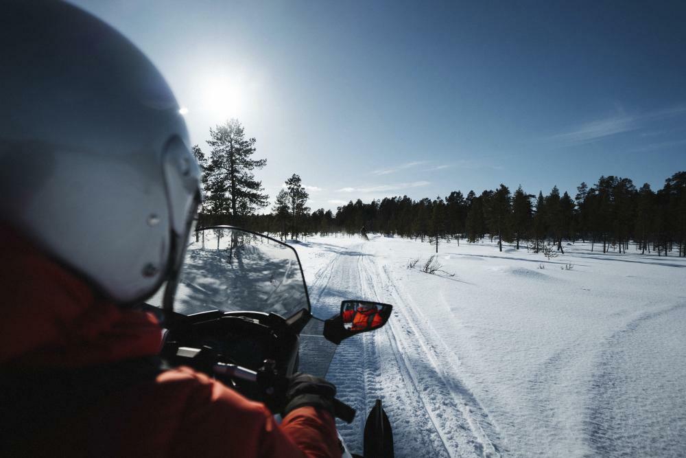 Snowmobile trail reroute in Gogebic county