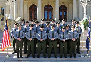 DNR Officers Graduates with assignments