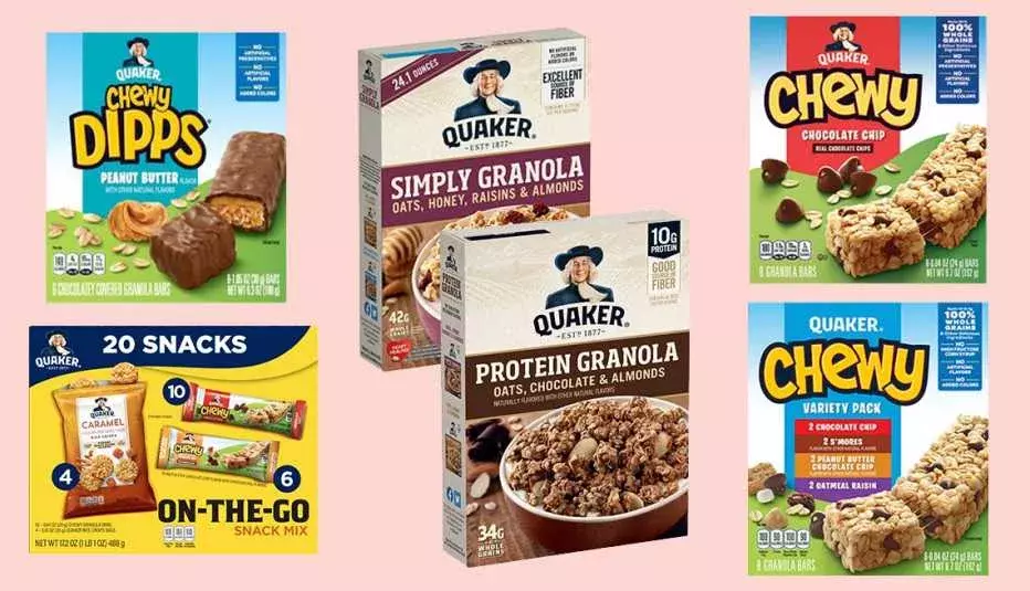 Quaker cereals, granola bars recalled in Canada